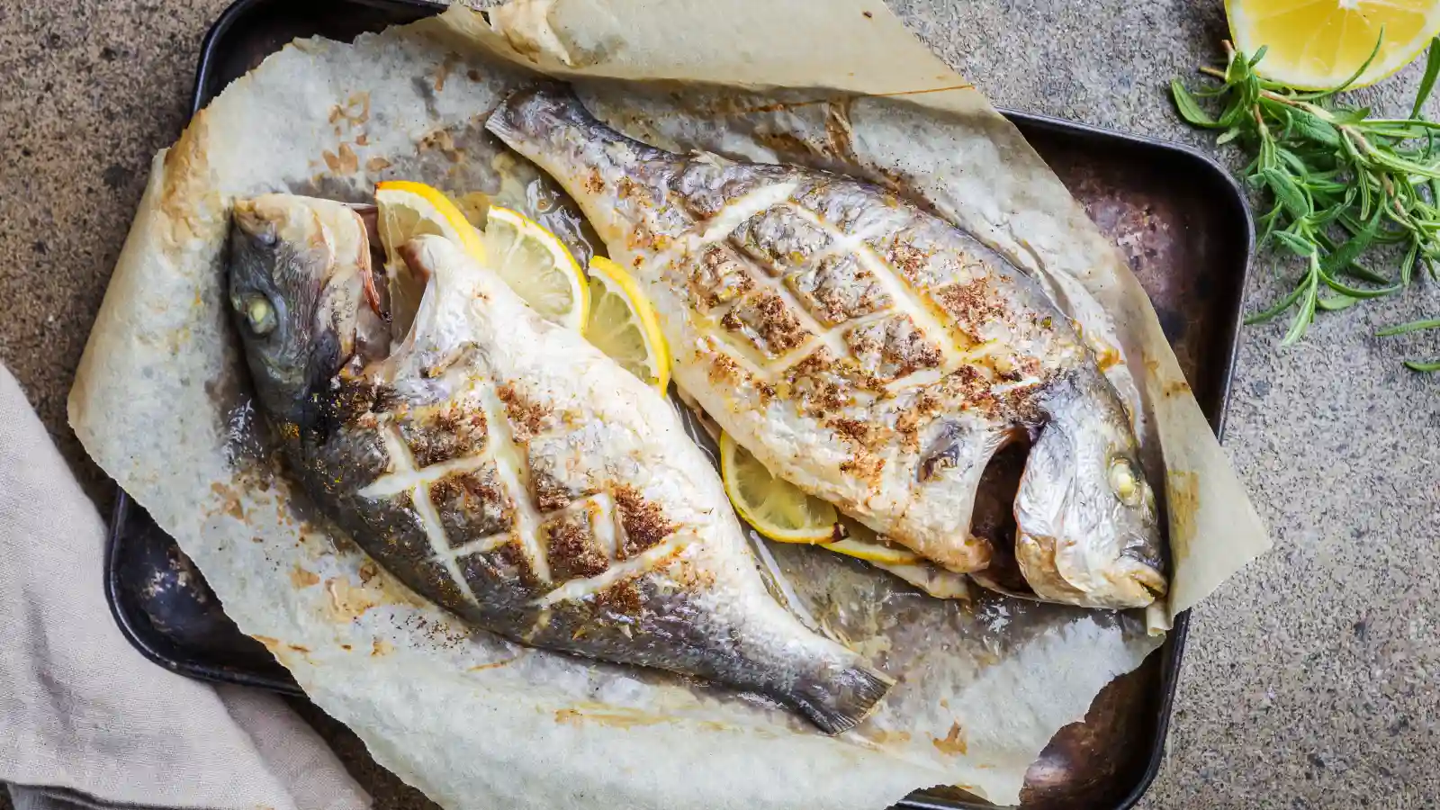 Dorade au four : temps de cuisson et recette au citron