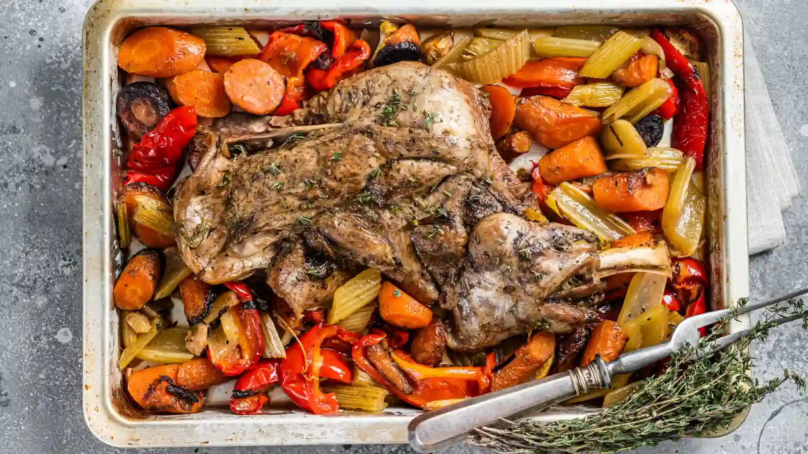 Épaule d&rsquo;agneau au four : rôtie ou confite