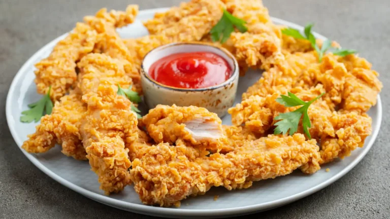 Poulet pané maison