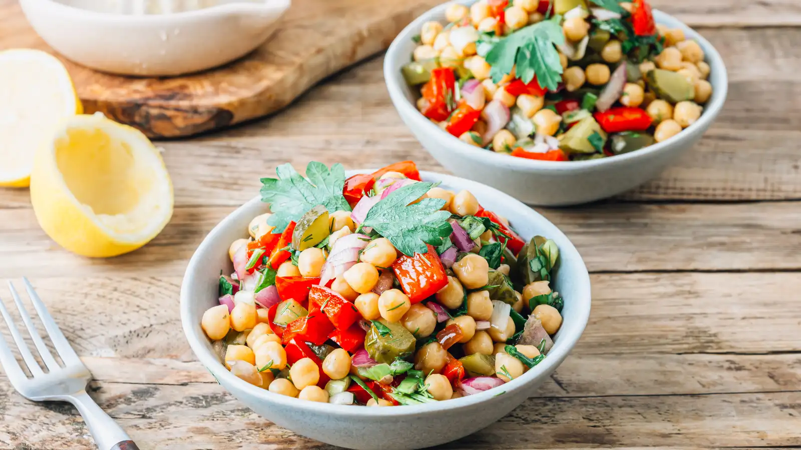 Salade de pois chiches : la recette fraîche et rassasiante